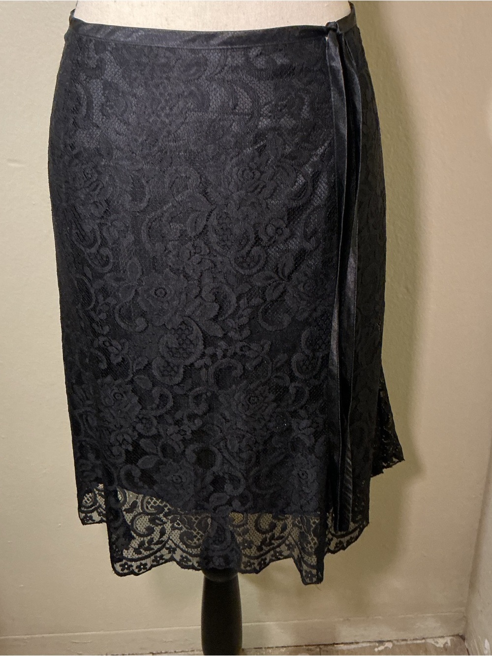 Apostrophe Petite Black Lace Y2K Fairycore Whimsigoth floral - Picture 10 of 10